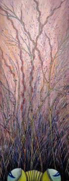 Preplet 2313 (Akril-platno - 100x40) Irena Gorenc